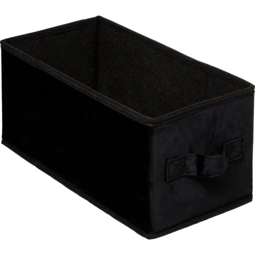 Caixa de arrumação preto veludo