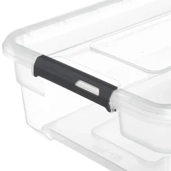 Caixa de arrumação SOLUTION transparente 26,5l