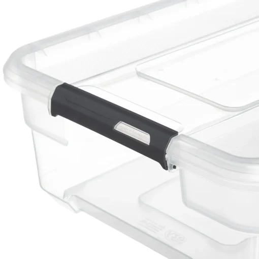 Caixa de arrumação SOLUTION transparente 26,5l