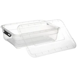 Caixa de arrumação SOLUTION transparente 26,5l