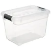 Caixa de arrumação SOLUTION transparente 6,4l