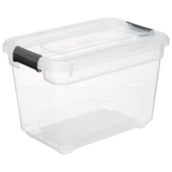 Caixa de arrumação SOLUTION transparente 6,4l