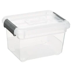 Caixa de arrumação SOLUTIONS transparente 1,8l
