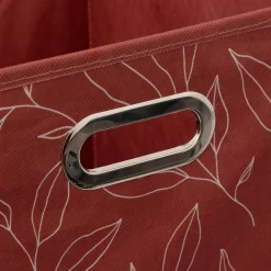 Caixa De Arrumação Terracota Minimalist 31x31cm