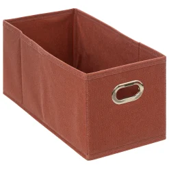 Caixa de arrumação terracota 15x31cm
