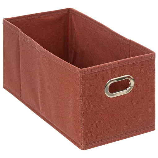 Caixa de arrumação terracota 15x31cm