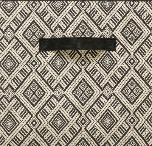 Caixa de arrumação étnico 31x31cm