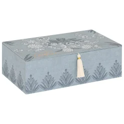 Caixa de costura WILD ROMANCE azul