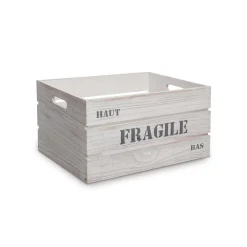 Caixa DE madeira FRAGILE