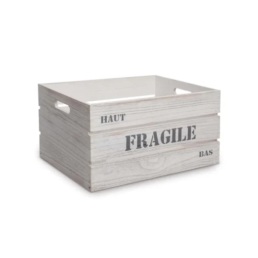 Caixa DE madeira FRAGILE