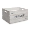 Caixa de madeira FRAGILE 34x24x18cm