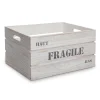 Caixa de madeira FRAGILE 37x27x20cm