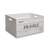 Caixa de madeira FRAGILE 31x21x16cm