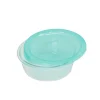 Caixa de vidro redonda com tampa 92cl