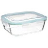 Caixa de vidro retangular 2,26l