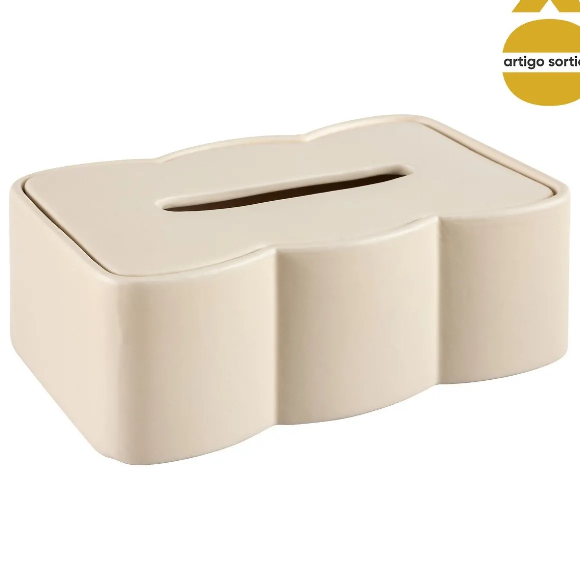 Caixa decorativa BLI em cerâmica