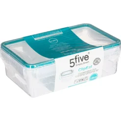 Caixa hermética de plástico CLIPEAT 1190ml