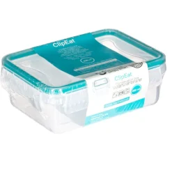 Caixa hermética de plástico CLIPEAT 490ml