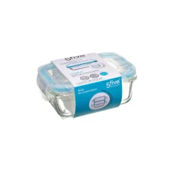Caixa hermética de vidro 0,33l