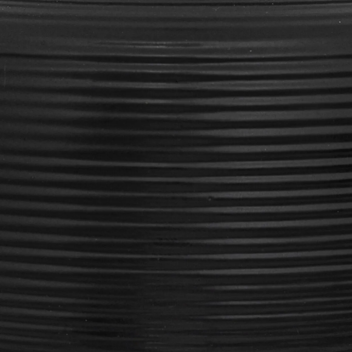 Caixa JIL preta em cerâmica com tampa