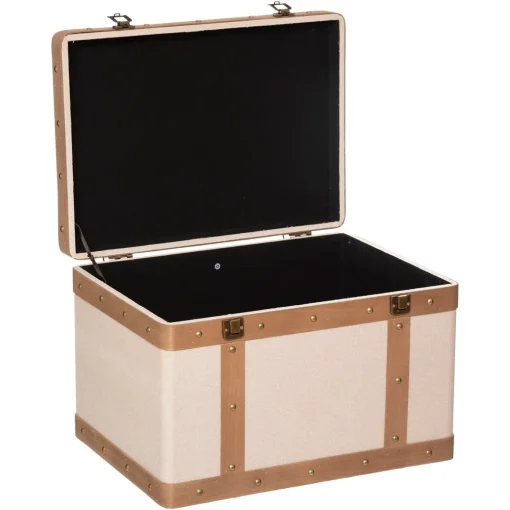 Caixa NORAH em mdf e linho 24x38,5cm