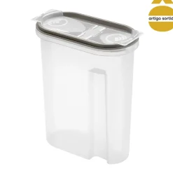 Caixa oval com 2 aberturas 2,5l