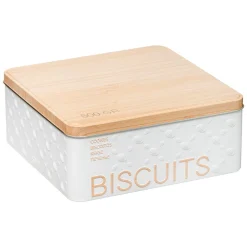 Caixa para biscoitos em metal 500g