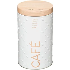 Caixa para café em metal 500g