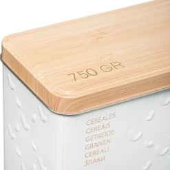 Caixa para cereais em metal 750g