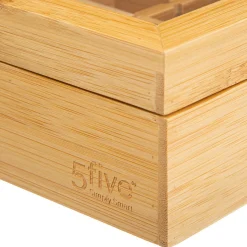 Caixa para chá em bambu