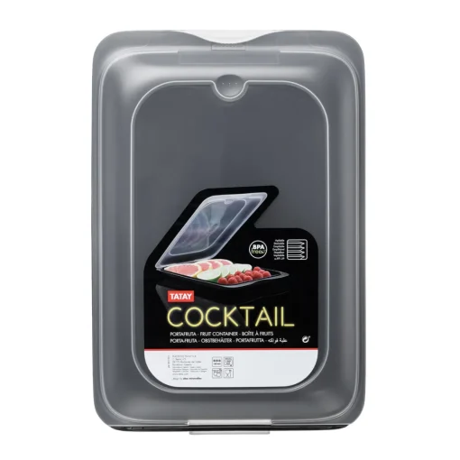 Caixa para fruta fatiada cocktail