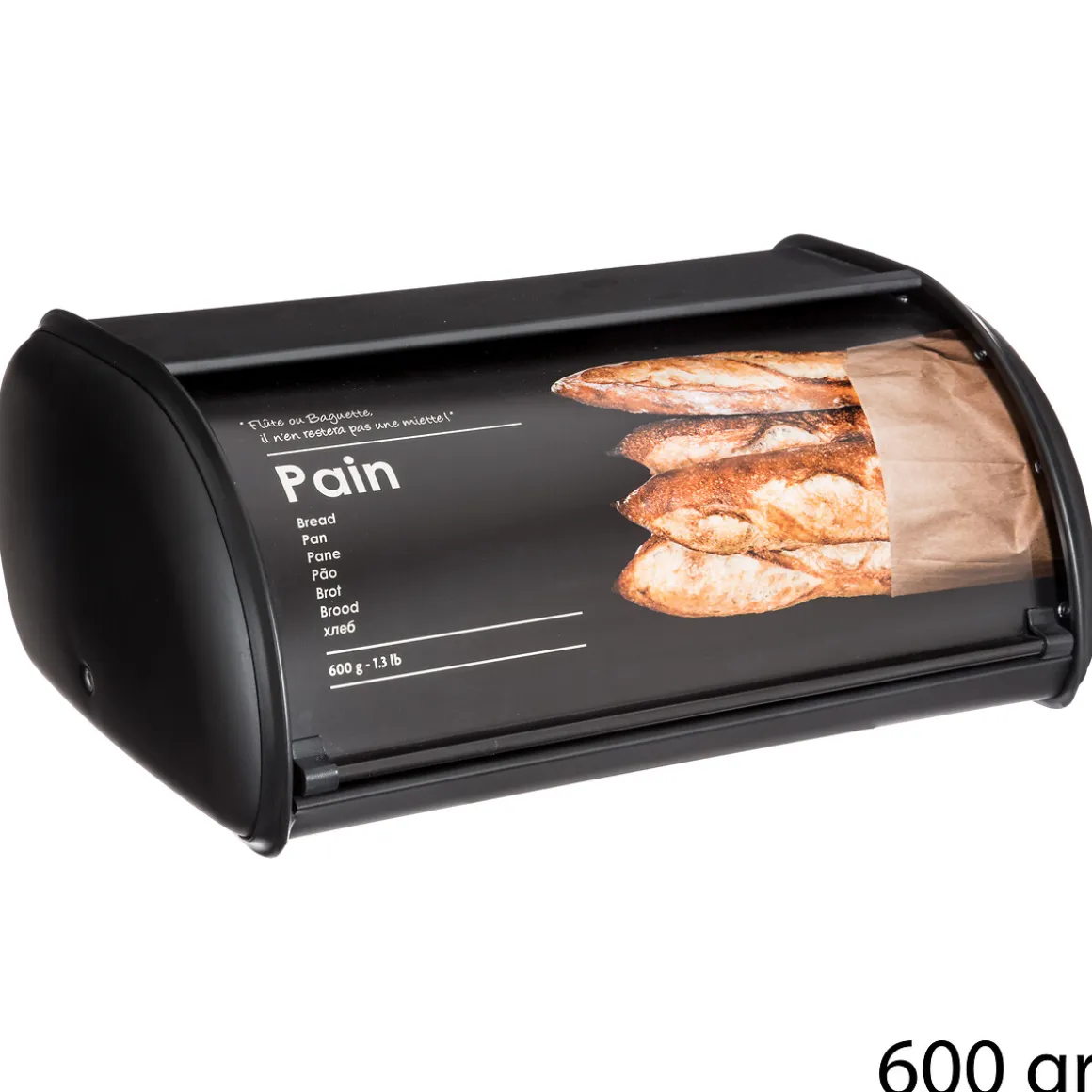 Caixa para pão em metal