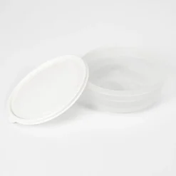 Caixa redonda com tampa branca 2,8l