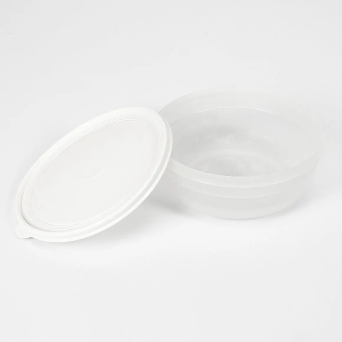 Caixa redonda com tampa branca 2,8l