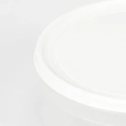 Caixa redonda com tampa branca 2,8l