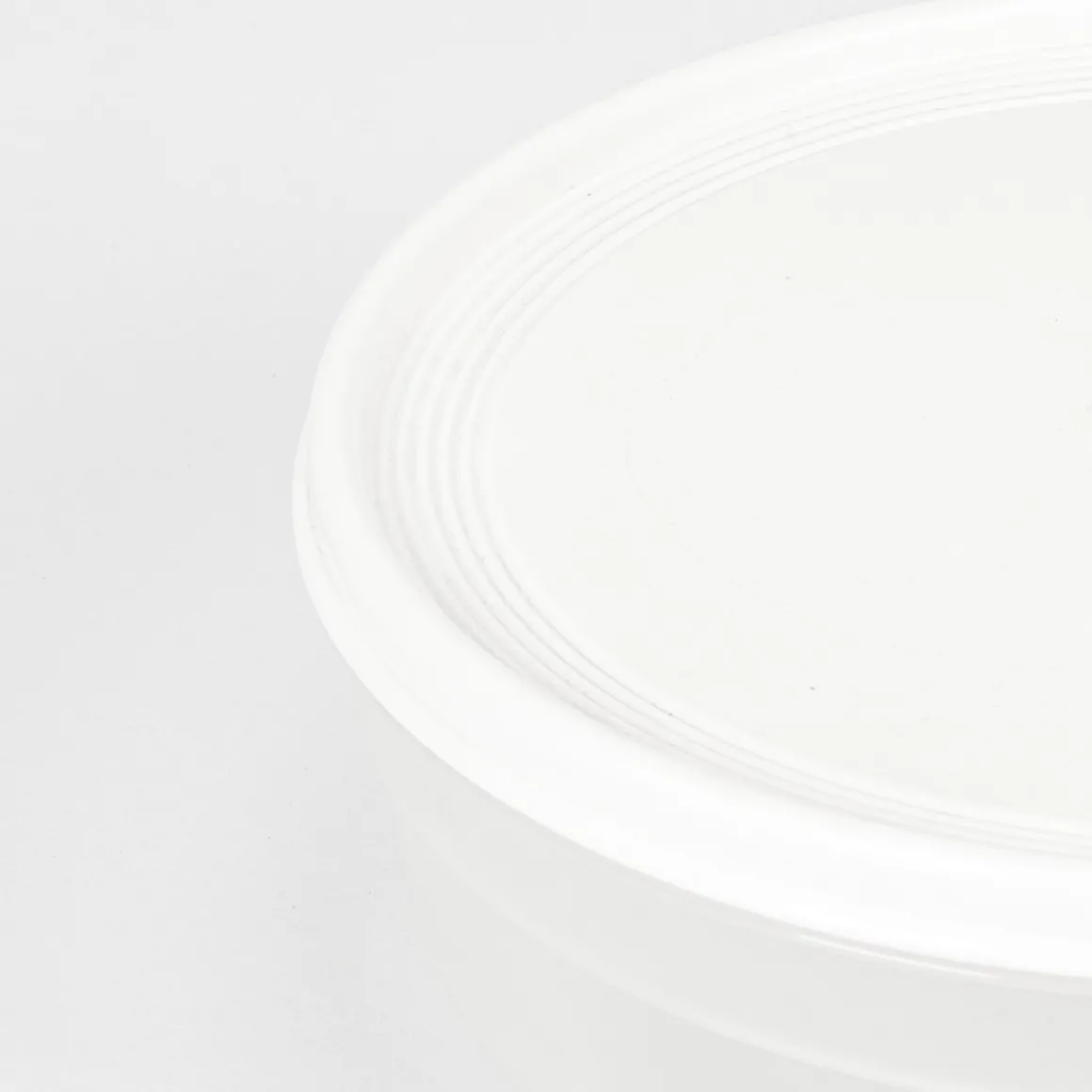 Caixa redonda com tampa branca 2,8l