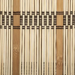 Caixa redonda NAM NAM em bambu 25cm