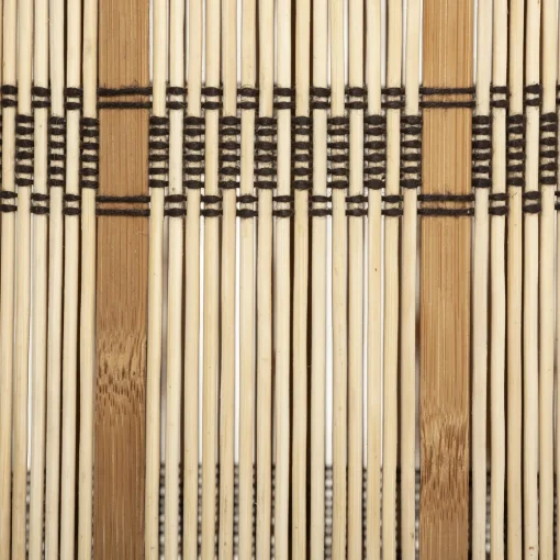 Caixa redonda NAM NAM em bambu 25cm