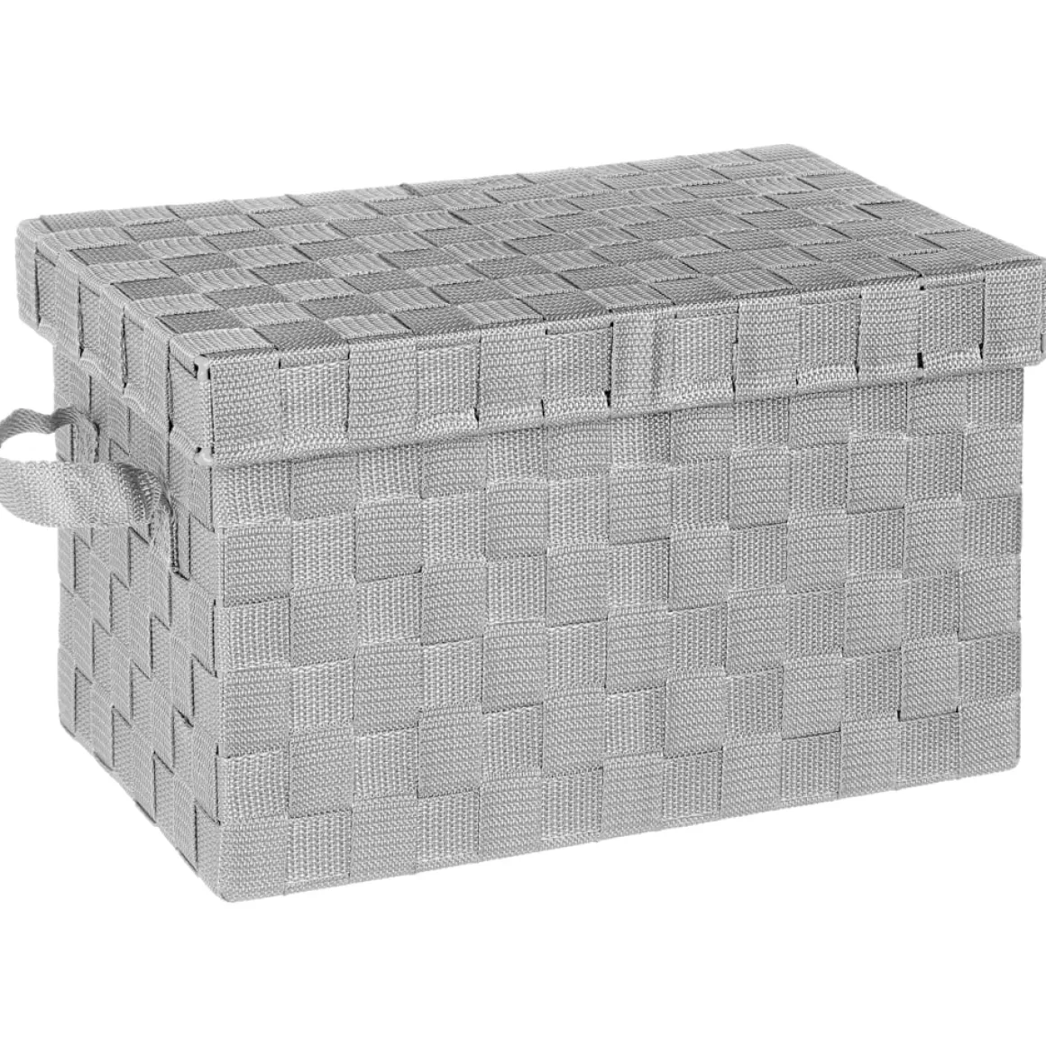 Caixa wc cinza com tampa