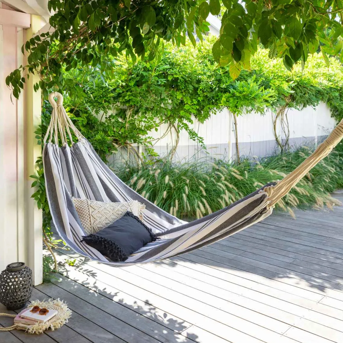 Cama de rede ELOZIO cinza 110x210cm