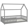 Cama MONTESSORI cinza