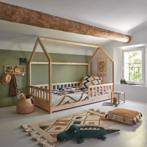 Cama MONTESSORI natural