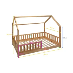 Cama MONTESSORI natural