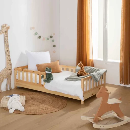 Cama MONTESSORI MIA natural 80x160cm