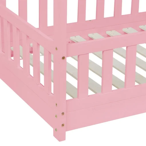 Cama MONTESSORI rosa