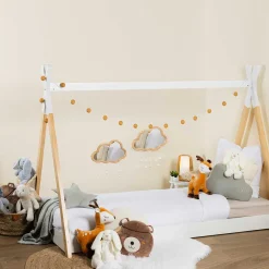 Cama montessori TIPI branca