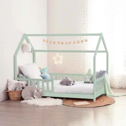 Cama MONTESSORI verde