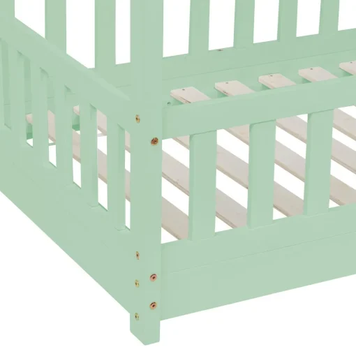 Cama MONTESSORI verde