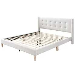 Cama PEARL bege 174x210cm