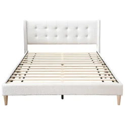 Cama PEARL bege 174x210cm